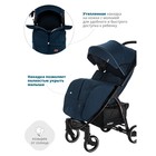 Коляска прогулочная детская Indigo SIGMA LUX, цвет синий - Фото 2