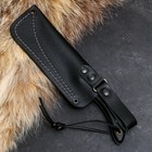 Нож кавказский «Коготь», сталь - 65×13, рукоять - граб, с ножнами - фото 24712895