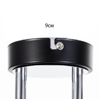 Люстра 11610/3 E27 40Вт хром/черный 50x23x18 см - фото 24247634