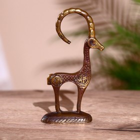 Сувенир "Антилопа" 15 см, бронза