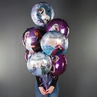 Шар фольгированный 18" круг "Холодное сердце" - фото 24385740