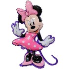 Шар фольгированный 31" «Минни Маус в розовом платье», фигура, надув воздухом - фото 281282831
