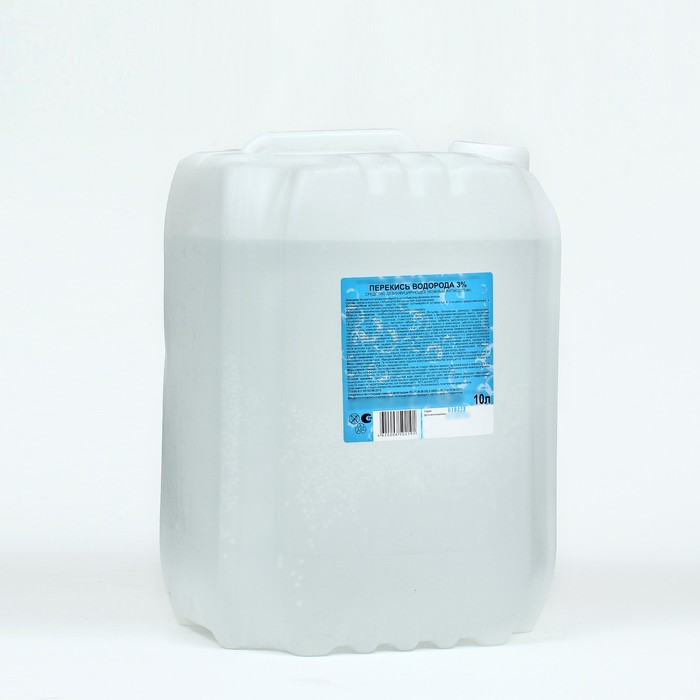 Перекись водорода раствор 3% средство дезинфицирующее, 10 л - Фото 1