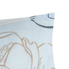 Наволочка Экономь и Я 50х70 см "Симфония" цвет голубой, 100% хлопок, бязь, 100 гр/м2 - фото 28199595