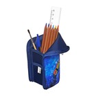 Пенал школьный, тубус, 8.5×21×6.5 см «Ракета» - Фото 5