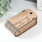 Шкатулка "Кот" 13х7х4 см (комплект 2 шт) - фото 22243066