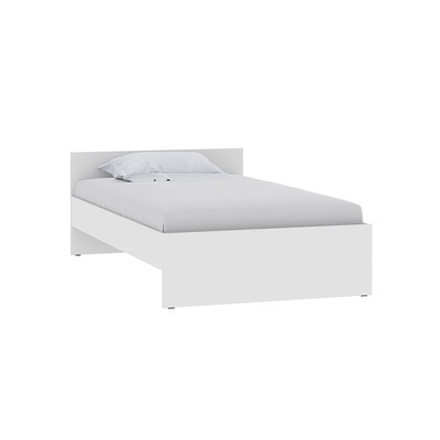 Кровать односпальная «Симпл», 2042×1246×700 мм, цвет белый