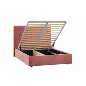 

Кровать Celine с ПМ и ящиками, с/м 1400х2000, 1620х2120х1300, Ультра коралл