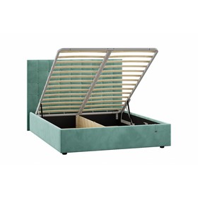 

Кровать Celine с ПМ и ящиками, с/м 1600х2000, 1820х2120х1300, Ультра Минт