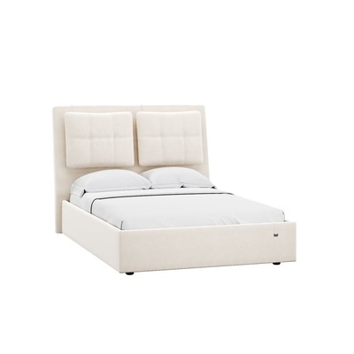 Кровать двуспальная Ester, с подъёмным механизмом, с ящиками, спальное место 1400×2000 мм, 1640×2320×1235 мм, цвет вивальди 2