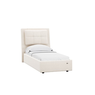 Кровать односпальная Ester, с подъёмным механизмом, с ящиками, спальное место 900×2000 мм, 1140×2320×1235 мм, цвет вивальди 2