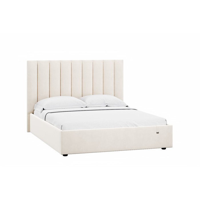 Кровать двуспальная Ingrid, с подъёмным механизмом, с ящиками, спальное место 1600×2000 мм, 1820×2130×1300 мм, цвет вивальди 2 - Фото 1