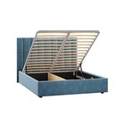 Кровать двуспальная Ingrid, с подъёмным механизмом, с ящиком для белья, 1820×2130×1300 мм, цвет галакси лайт 22 - Фото 2