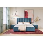 Кровать двуспальная Ingrid, с подъёмным механизмом, с ящиком для белья, 1820×2130×1300 мм, цвет галакси лайт 22 - Фото 5