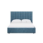 Кровать двуспальная Ingrid, с подъёмным механизмом, с ящиком для белья, 1820×2130×1300 мм, цвет галакси лайт 22 - Фото 6