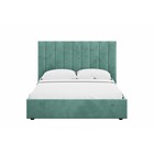 Кровать двуспальная Ingrid, с подъёмным механизмом, с ящиком для белья, 1820×2130×1300 мм, цвет ультра минт - Фото 6