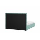 Кровать двуспальная Ingrid, с подъёмным механизмом, с ящиком для белья, 1820×2130×1300 мм, цвет ультра минт - Фото 8