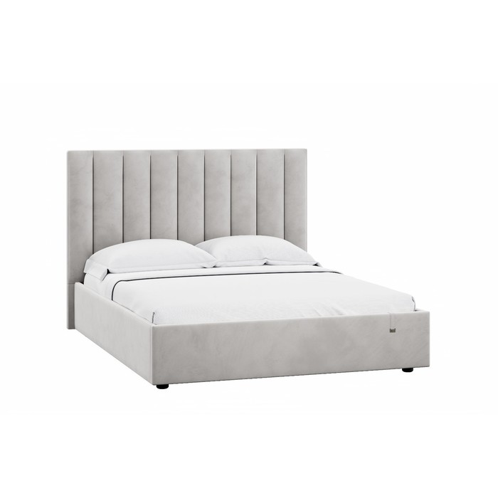 Кровать двуспальная Ingrid, с подъёмным механизмом, с ящиком для белья, 1820×2130×1300 мм, цвет ультра смог - Фото 1