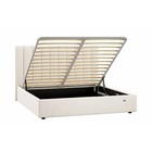 Кровать двуспальная Ingrid, с подъёмным механизмом, с ящиком для белья, 2020×2130×1300 мм, цвет вивальди 2 - Фото 2