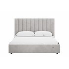 Кровать двуспальная Ingrid, с подъёмным механизмом, с ящиком для белья, 2020×2130×1300, цвет ультра смог - Фото 6