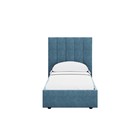 Кровать односпальная Ingrid, с подъёмным механизмом, с ящиками, спальное место 900×2000 мм, 1120×2130×1300 мм, цвет галакси лайт 22 - Фото 6