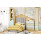 Кровать односпальная Ingrid, с подъёмным механизмом, с ящиками, спальное место 900×2000 мм, 1120×2130×1300 мм, цвет ультра смог - Фото 5