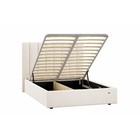 Кровать двуспальная Ingrid, с подъёмным механизмом, с ящиками, спальное место 1400×2000 мм, 1620×2130×1300 мм, цвет вивальди 2 - Фото 2