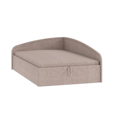 Диван - тахта «Адель», с ящиком для белья, с подъёмным механизмом, 2105×1295×720 мм, цвет альма 35