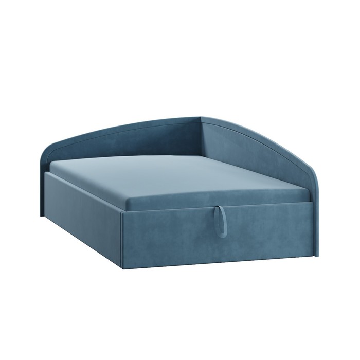 Диван - тахта «Адель», с ящиком для белья, с подъёмным механизмом, 2105×1295×720 мм, цвет велюр галакси лайт 22 - Фото 1