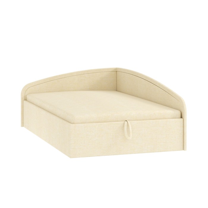 Диван – кровать «Адель», с подъёмным механизмом, с ящиками, 2105×1295×720 мм, рогожка, цвет тесла милк - Фото 1