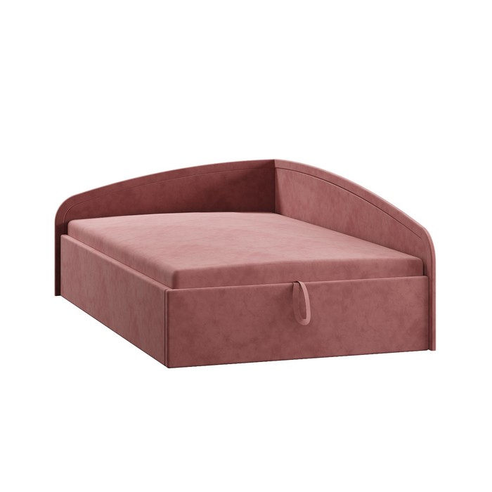 Диван – кровать «Адель», с подъёмным механизмом, с ящиками, 2105×1295×720 мм, велюр, цвет ультра коралл - Фото 1