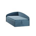 Диван - тахта «Адель», с ящиком для белья, с подъёмным механизмом, 2105×995×720 мм, велюр, цвет галакси лайт 22 - Фото 1