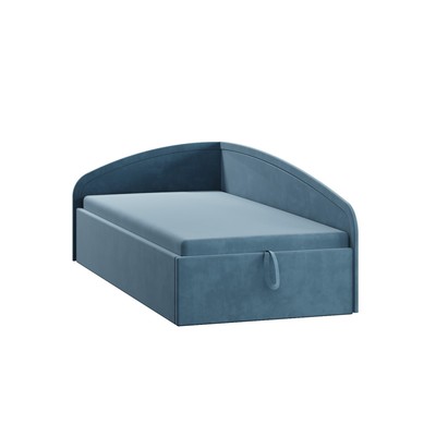 Диван - тахта «Адель», с ящиком для белья, с подъёмным механизмом, 2105×995×720 мм, велюр, цвет галакси лайт 22