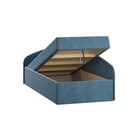 Диван - тахта «Адель», с ящиком для белья, с подъёмным механизмом, 2105×995×720 мм, велюр, цвет галакси лайт 22 - Фото 2