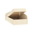 Диван-кровать Адель с ПМ и ящиками, 2105х995х720, рогожка Тесла милк - Фото 2