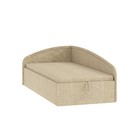 Диван-кровать Адель с ПМ и ящиками, 2105х995х720, рогожка Тесла мокко - Фото 1