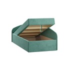 Диван - тахта «Адель», с ящиком для белья, с подъёмным механизмом, 2105×995×720 мм, велюр, цвет ультра минт - Фото 2