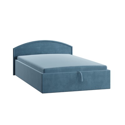 Диван - кровать «Берта», с подъёмным механизмом, с ящиком для белья, 2085×1375×715 мм, велюр, цвет галакси лайт 22