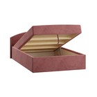 Диван кровать Берта с ПМ и ящиками, 2085х1375х715, Велюр Ультра коралл - Фото 2