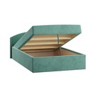 Диван кровать Берта с ПМ и ящиками, 2085х1375х715, Велюр Ультра минт - Фото 2