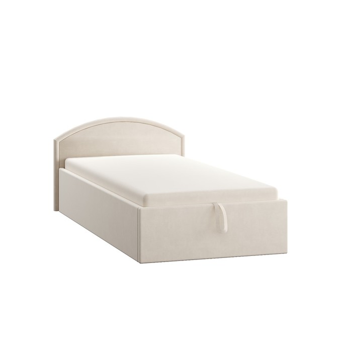 Тахта «Берта», с подъёмным механизмом, с ящиком для белья, 2085×1075×715 мм, велюр, цвет вивальди 2 - Фото 1