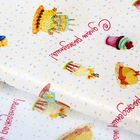 Бумага упаковочная тишью "Торты", 50х70 см, 20 г/м2 - Фото 1