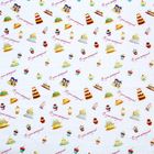 Бумага упаковочная тишью "Торты", 50х70 см, 20 г/м2 - Фото 3