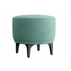 Пуф «Мун», 500×500×440 мм, велюр, цвет ультра минт - Фото 1
