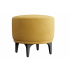 Пуф «Мун», 500×500×440 мм, велюр, цвет ультра мустард - Фото 1