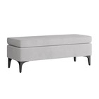 Пуф «Оазис», на ножках, 1210×460×440 мм, велюр, цвет ультра смог - Фото 2