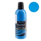 Краска акриловая для техники Флюид Арт, KolerPark, голубой, 80 мл - фото 9780449