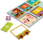 Пазл деревянный с чипом Лесная мастерская «Весёлый паровозик» - Фото 2