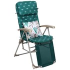Кресло-шезлонг, матрас + подушка, HHK7/G, цвет темно-зелёный - фото 10517200