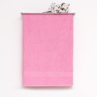 Полотенце махровое 70х140 см, светло-розовый, 440 г/м2, хлопок 100% - фото 1766133